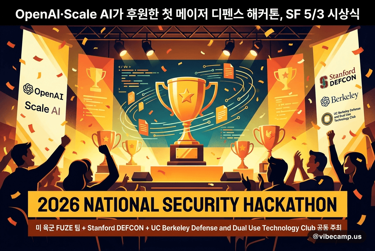 OpenAI·Scale AI가 후원한 첫 메이저 디펜스 해커톤, SF 5/3 시상식