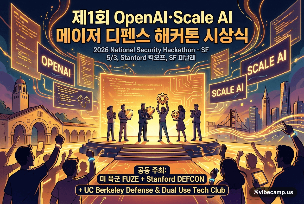OpenAI·Scale AI가 후원한 첫 메이저 디펜스 해커톤, SF 5/3 시상식