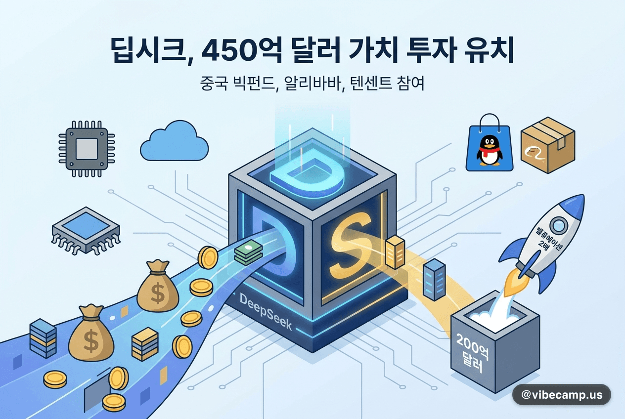 딥시크, 45조 원 밸류에이션으로 첫 외부 투자 유치 추진