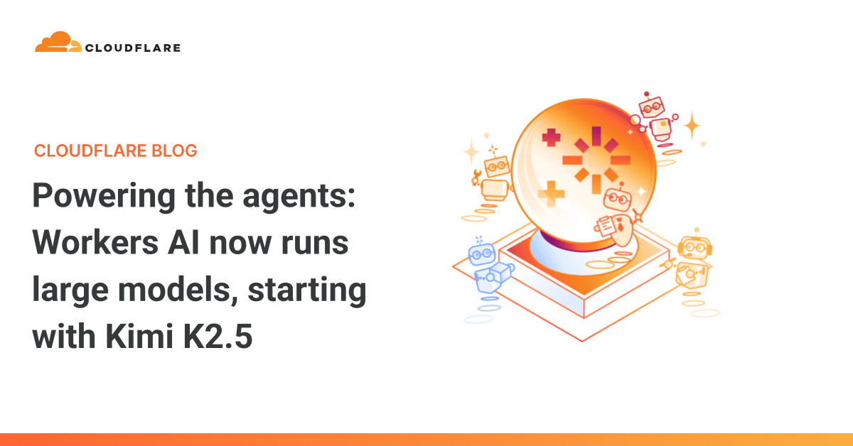 Cloudflare Workers AI — 대형 오픈소스 LLM Kimi K2.5 서비스 및 Unweight 압축 기술