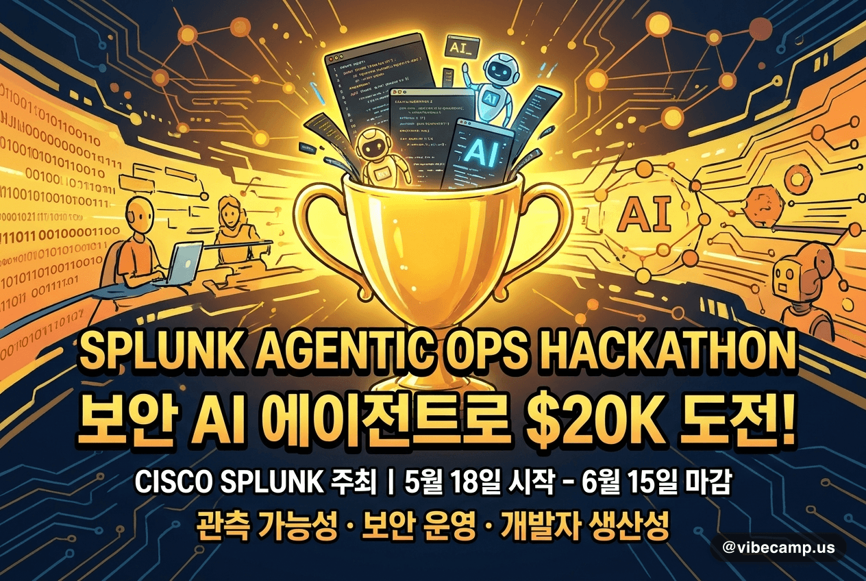 Splunk Agentic Ops 해커톤 — 보안 AI 에이전트로 $20K 도전