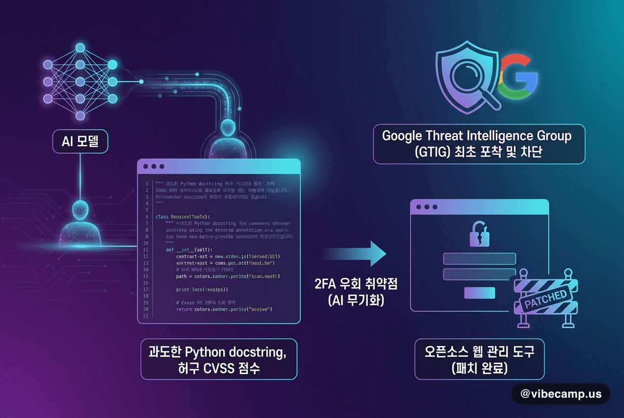 AI가 만든 제로데이 익스플로잇, Google GTIG가 최초 포착