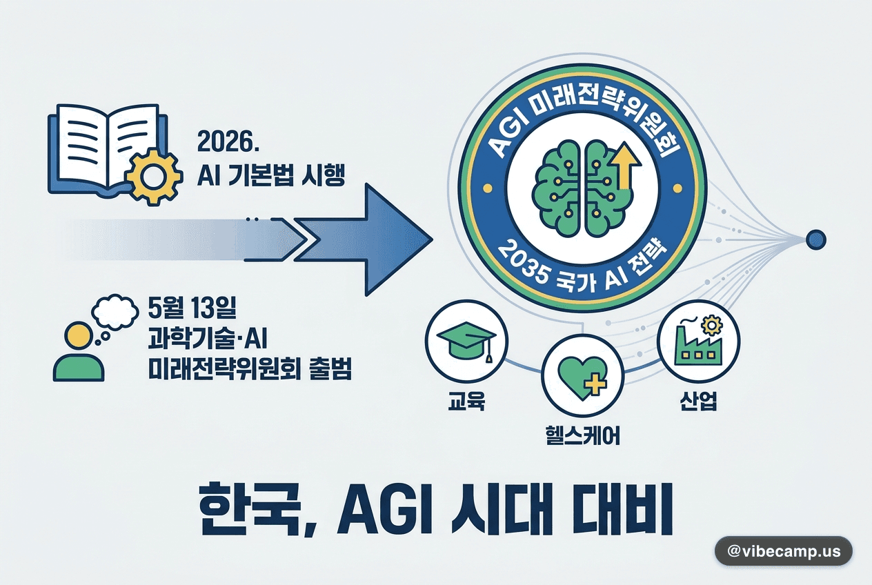 한국, 'AGI 미래전략위원회' 출범 — 2035년 국가 AI 전략 수립 착수
