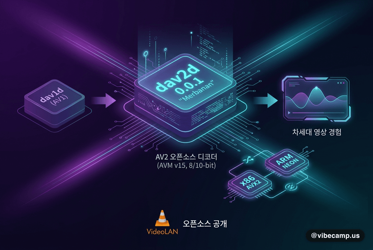 VideoLAN, AV2 오픈소스 디코더 dav2d 0.0.1 첫 공개