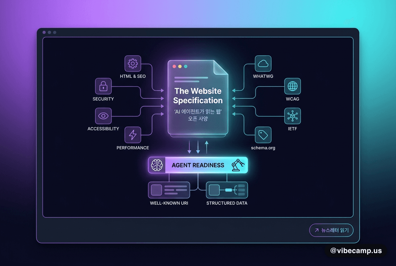 The Website Specification — 'AI 에이전트가 읽는 웹'까지 담은 오픈 사양