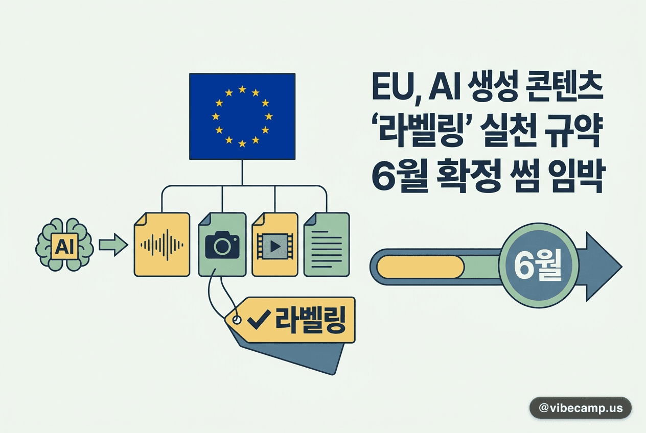 EU, AI 생성 콘텐츠 '라벨링' 실천규약 6월 확정 임박