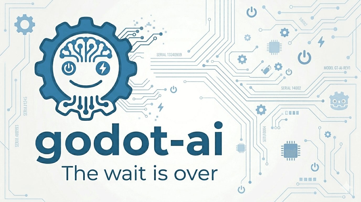 Godot 에디터 안에서 AI 에이전트가 씬·스크립트를 제어하는 Godot AI 플러그인 화면