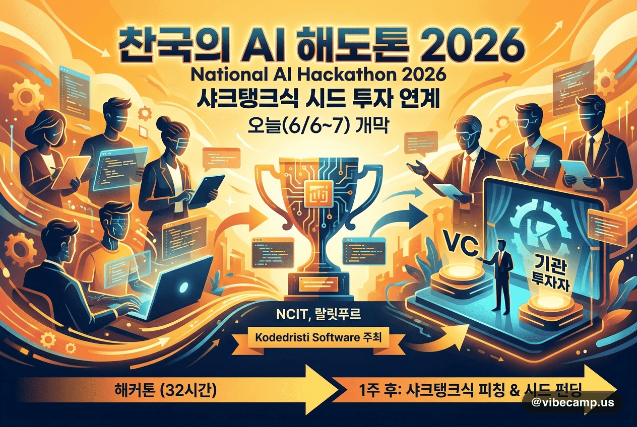 National AI Hackathon 2026 행사 배너