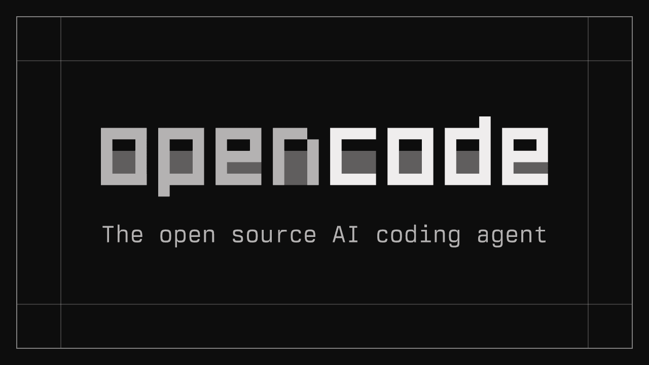 OpenCode 공식 changelog 페이지의 소셜 공유 배너 이미지