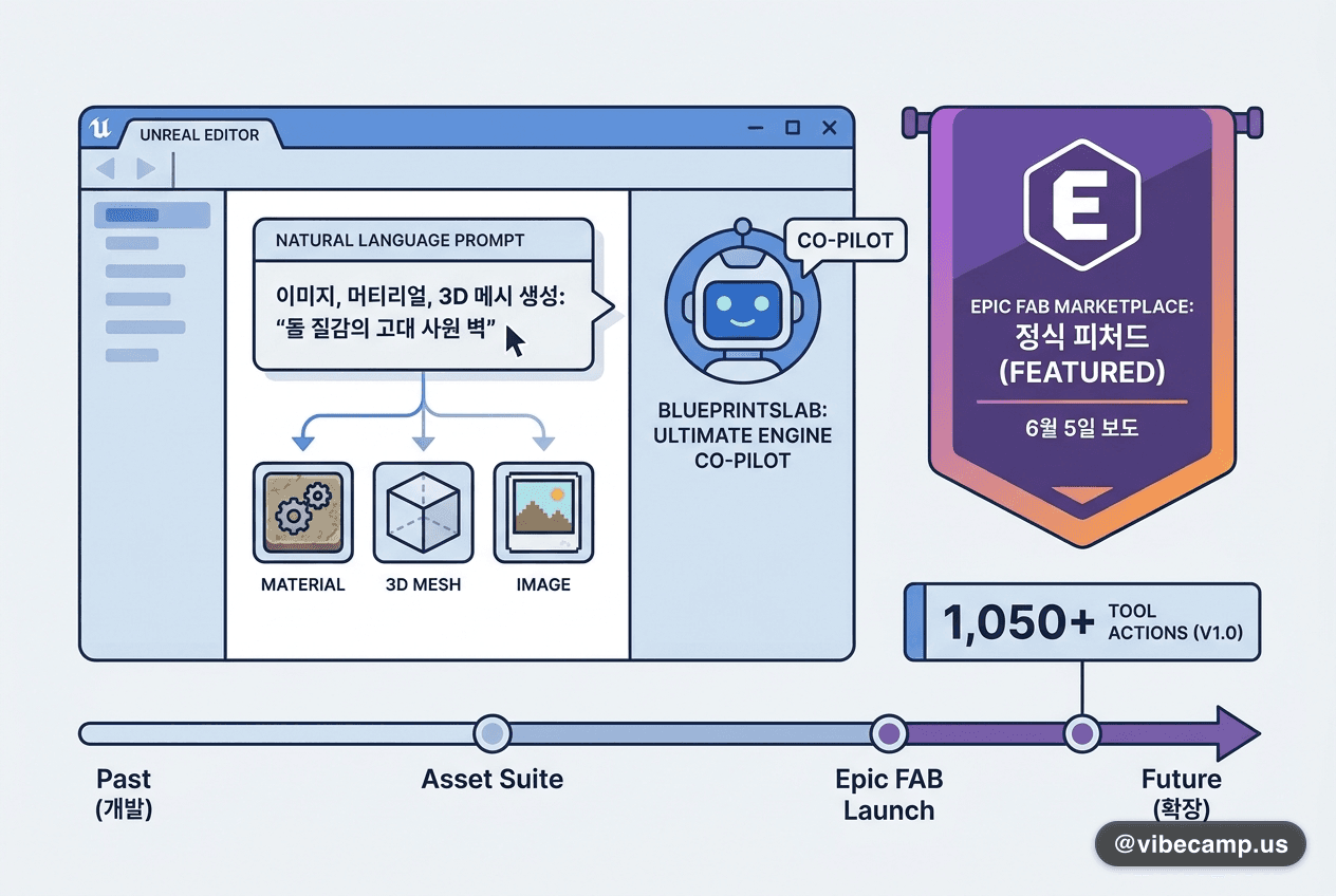 Unreal CoPilot, 에셋 생성 추가 + Epic FAB 정식 등록