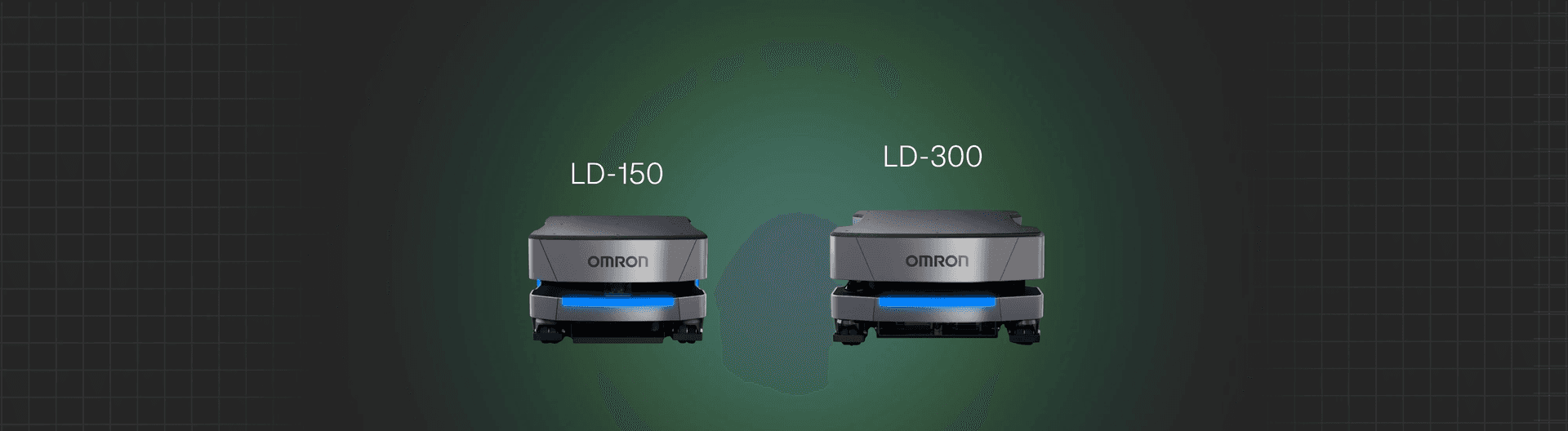 OMRON 차세대 자율이동로봇(AMR) LD-150·LD-300 — Automate 2026 공개 히어로 이미지