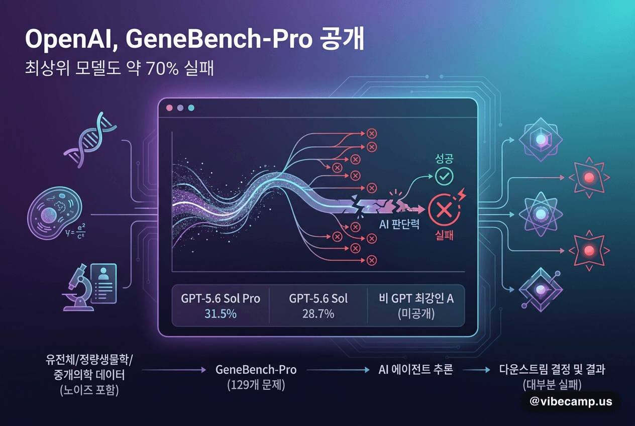 OpenAI GeneBench-Pro 벤치마크 소개 이미지