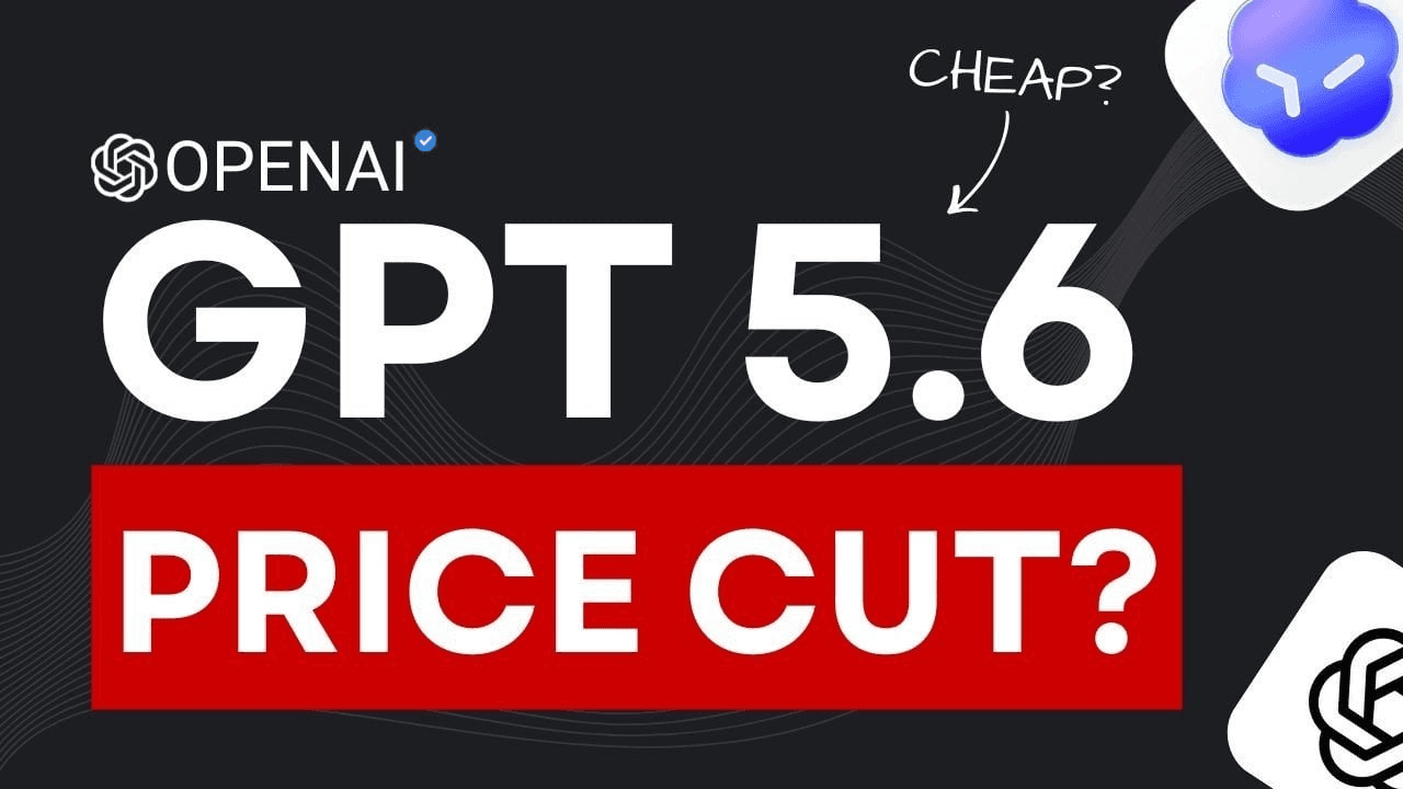 GPT-5.6 3티어 공개가 촉발한 AI API 가격 전쟁 개념 그래픽