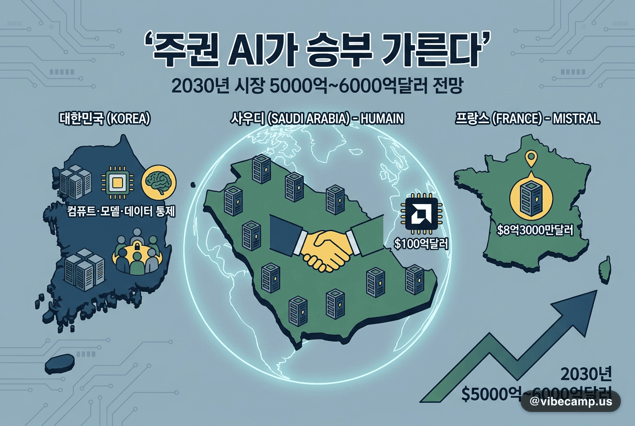 '주권 AI'가 승부 가른다…2030년 시장 5000억~6000억달러 전망