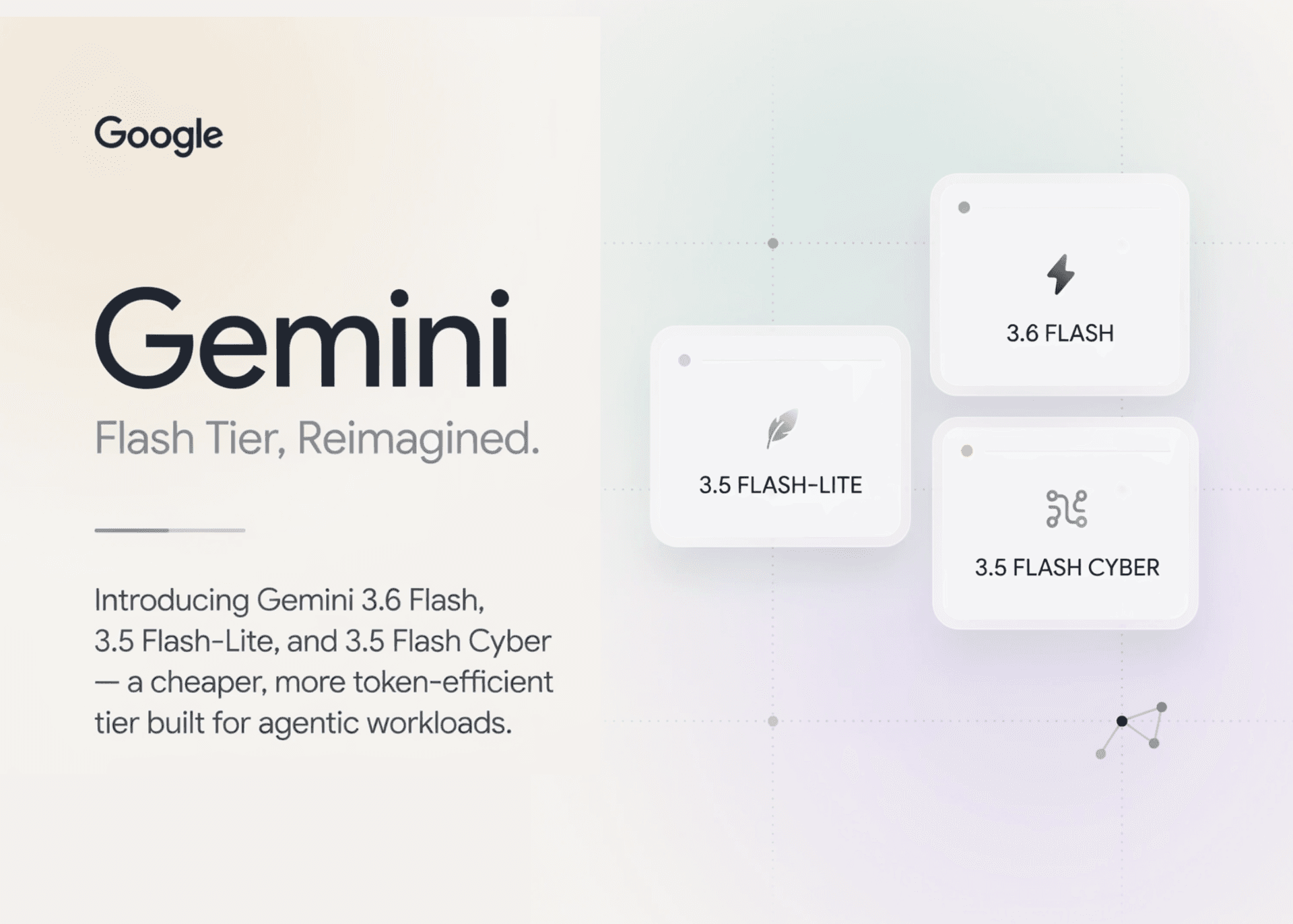 구글 Gemini 3.6 Flash 출시 소식 대표 배너 이미지