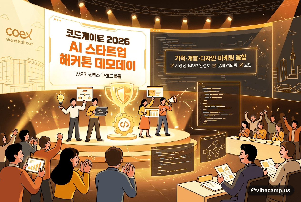 코드게이트 2026 AI 스타트업 해커톤, 오늘 코엑스서 데모데이