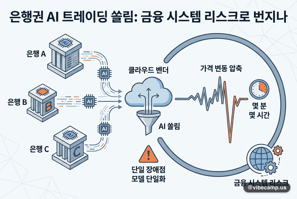 은행권 AI 트레이딩 쏠림, 금융 시스템 리스크로 번지나
