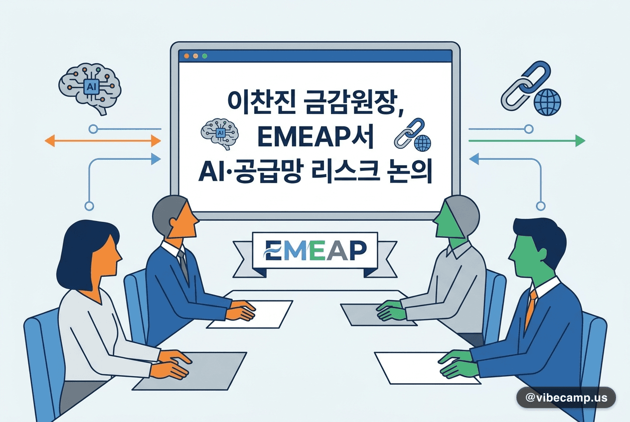 이찬진 금감원장, EMEAP서 AI·공급망 리스크 논의