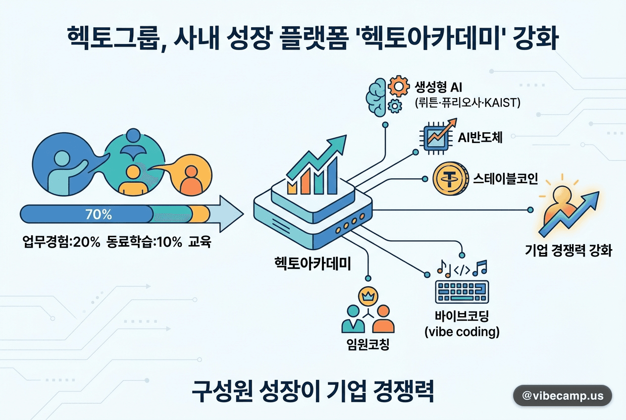 헥토그룹, 사내 성장 플랫폼 '헥토아카데미' 강화