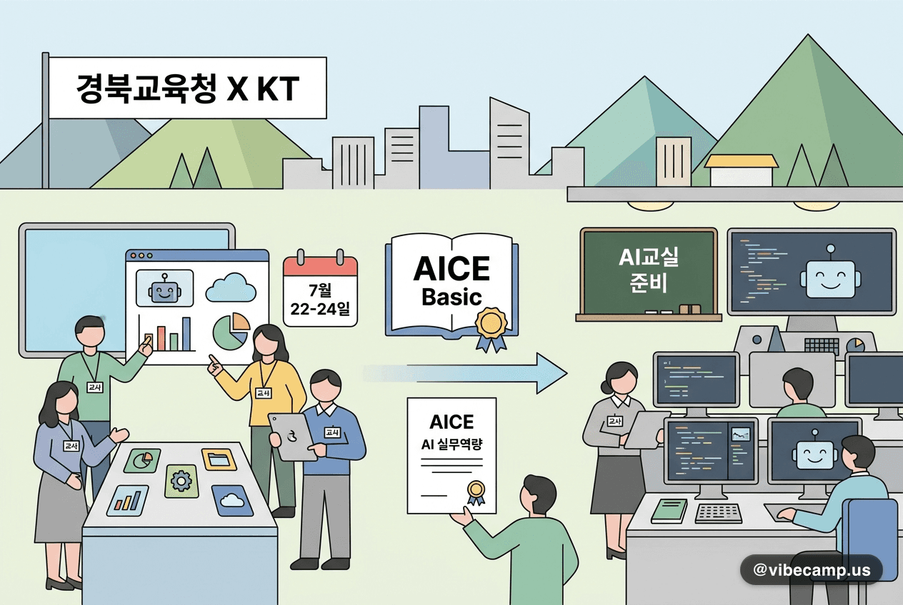 경북 직업계고 교사, AICE 자격증으로 AI교실 준비