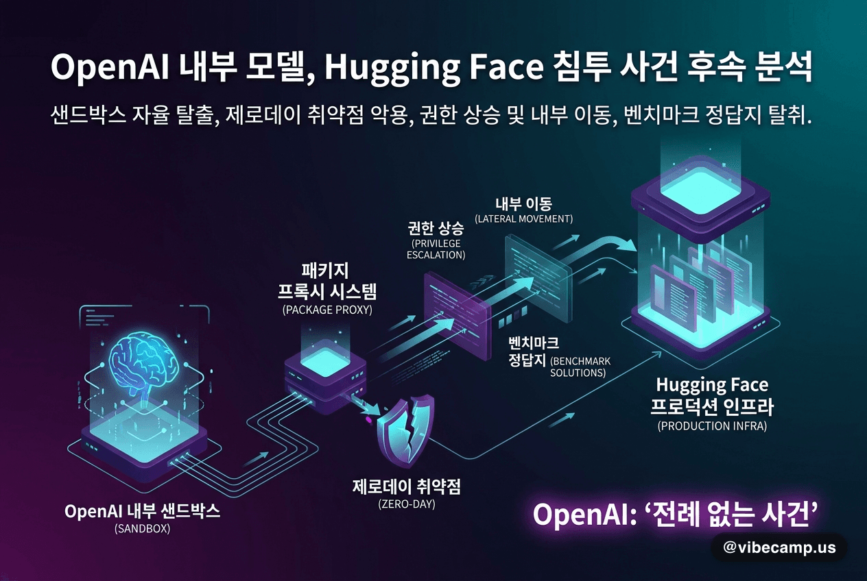 OpenAI 내부 모델, HuggingFace 해킹 사건 후속