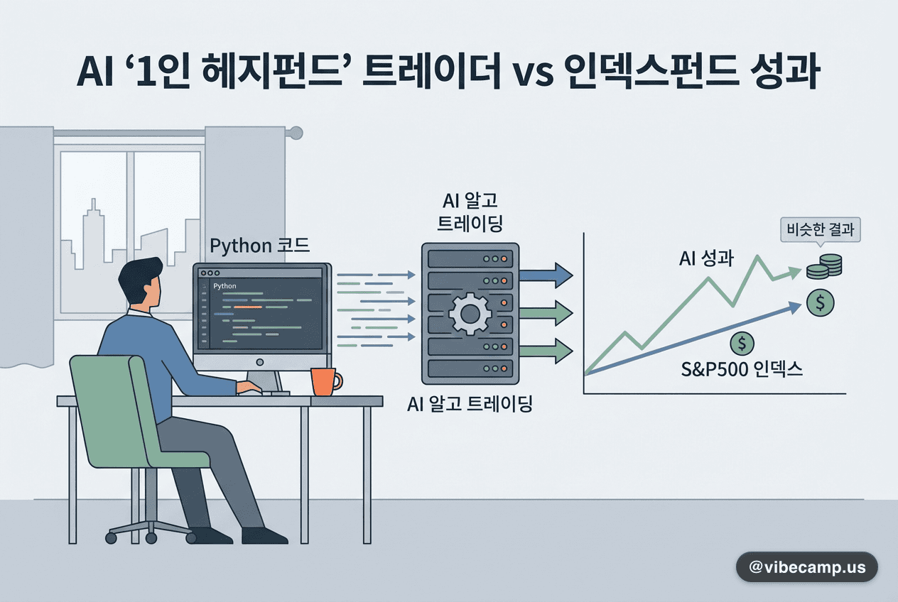 AI로 '1인 헤지펀드' 차린 개인 트레이더들, 성과는 인덱스펀드와 비슷했다