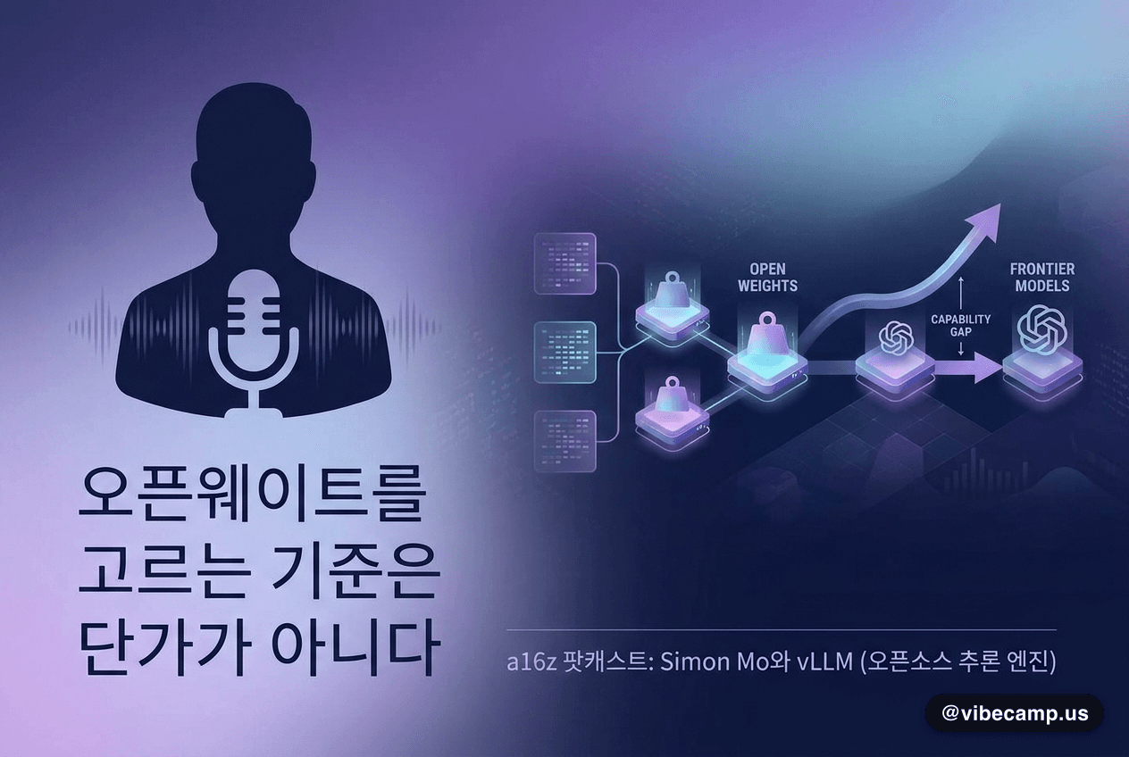 오픈웨이트를 고르는 기준은 단가가 아니다
