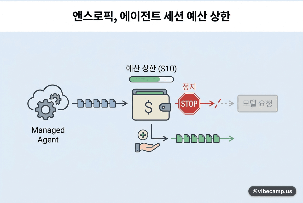 앤스로픽, 에이전트 세션에 지출 상한…한도 닿으면 자동 정지