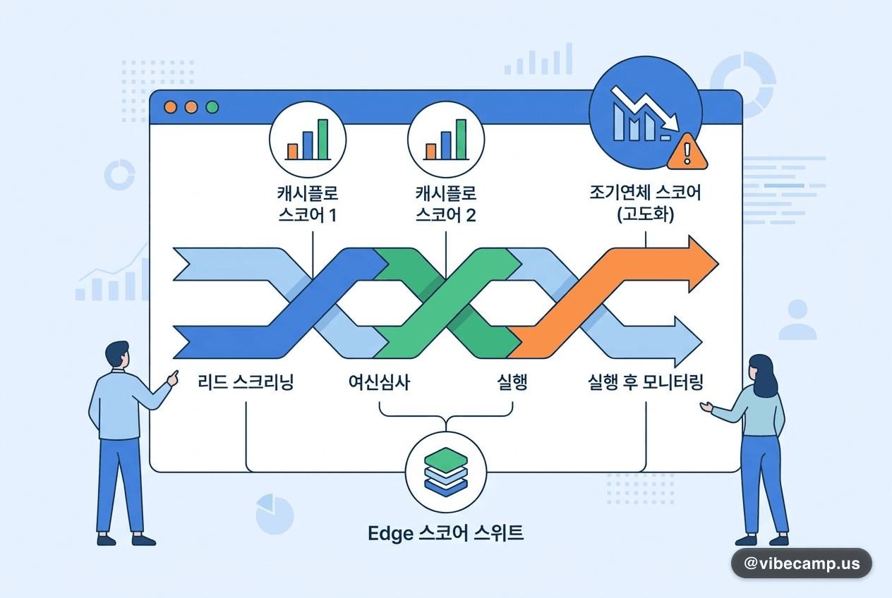 Edge, 캐시플로 스코어 2종 추가 — 리드 스크리닝부터 실행 후 관리까지