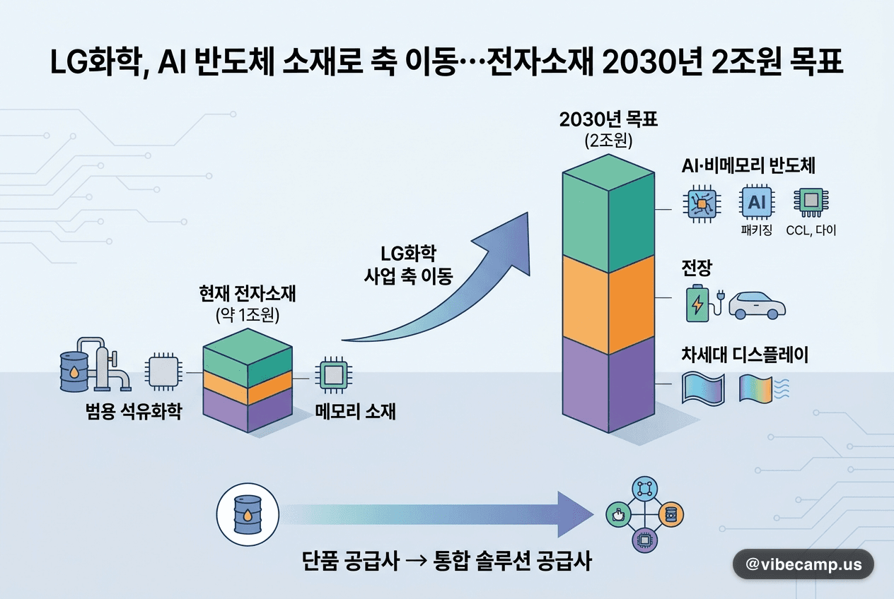 LG화학, AI 반도체 소재로 축 이동…전자소재 2030년 2조원 목표