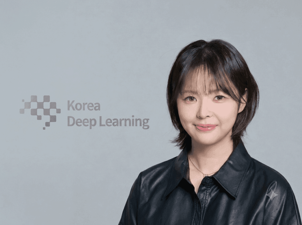 한국딥러닝 김지현 대표 공식 프로필 사진