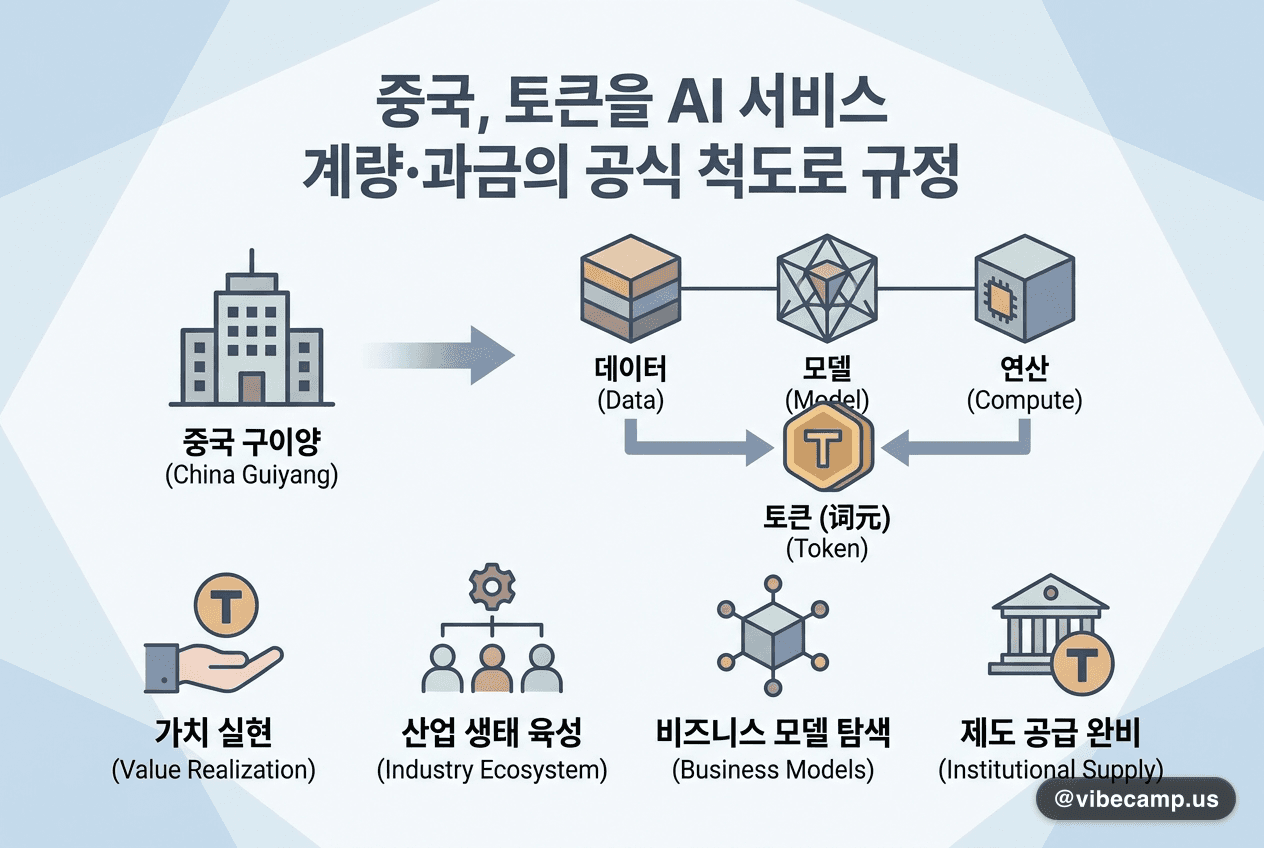 중국, 토큰을 AI 서비스 계량·과금의 공식 척도로 규정