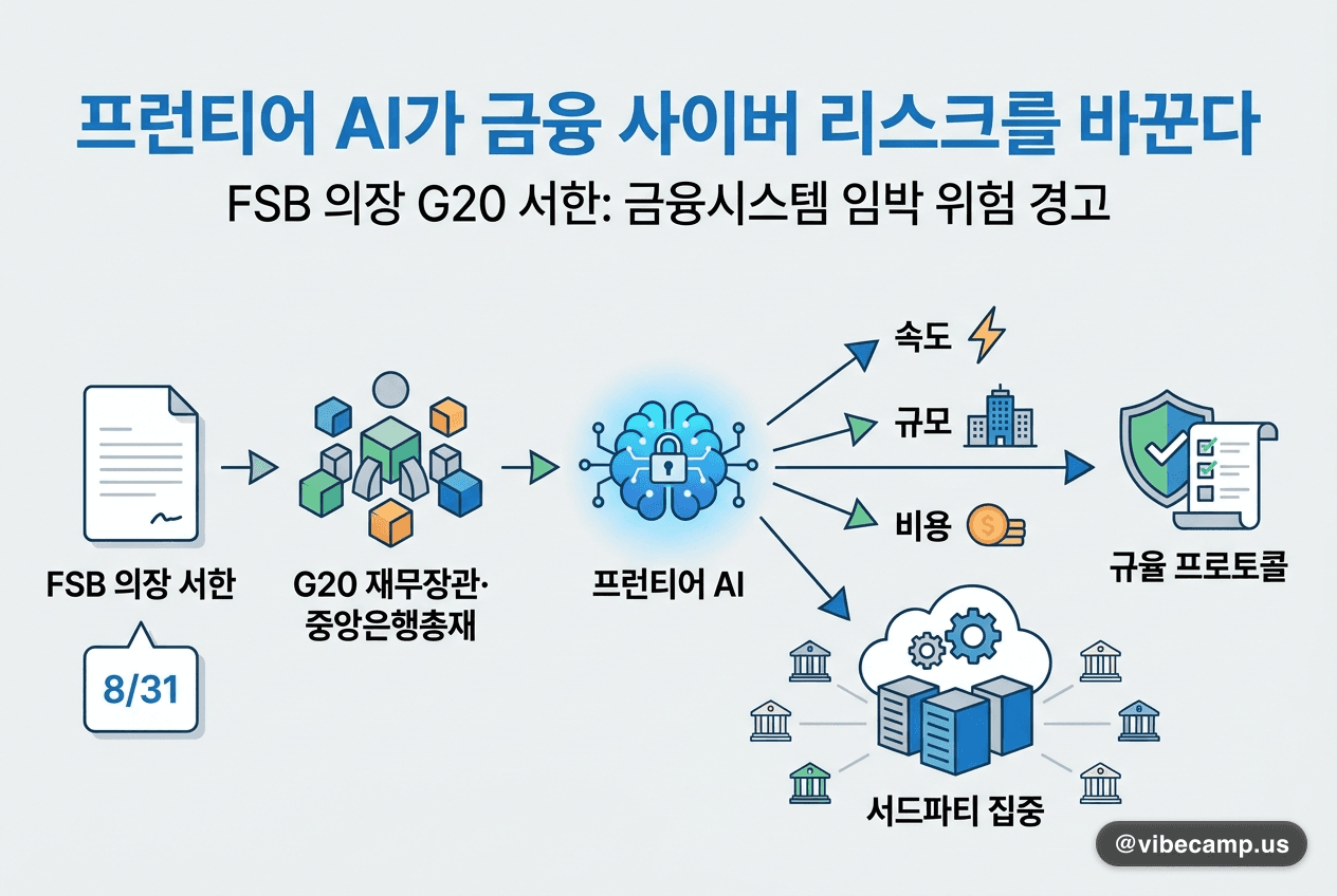 FSB 의장 서한: 프런티어 AI가 금융 사이버 리스크를 바꾼다