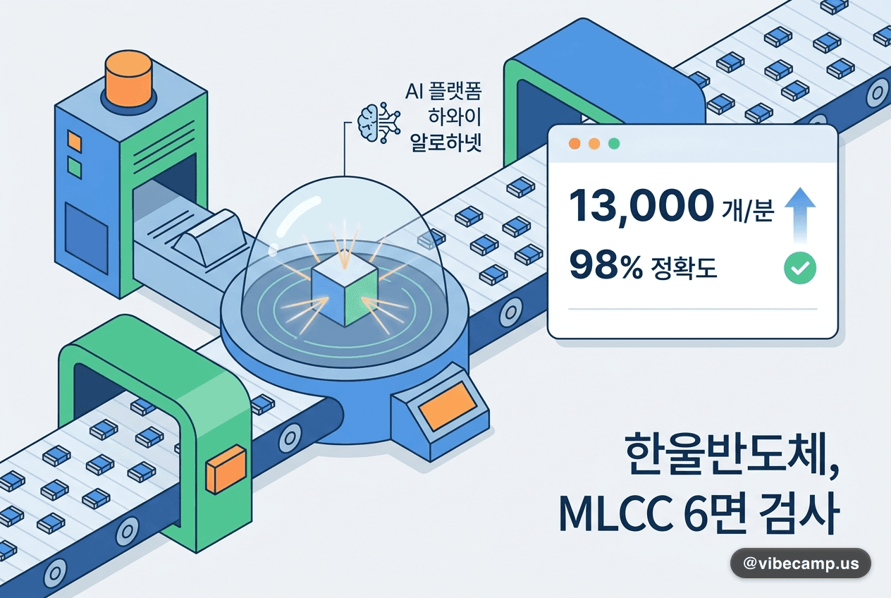 한울반도체, MLCC 6면 검사 분당 1만3000개·정확도 98% 달성