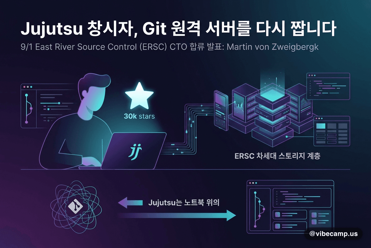 Jujutsu 창시자가 Git 원격 서버를 다시 짭니다