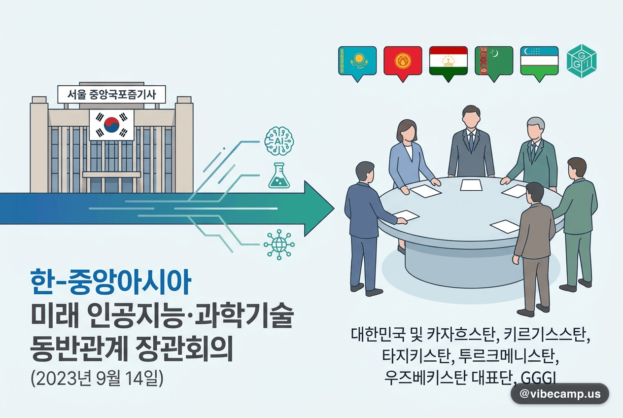 한-중앙아시아 AI·과기 장관회의 첫 개최 — 5개국 수석대표 서울 집결