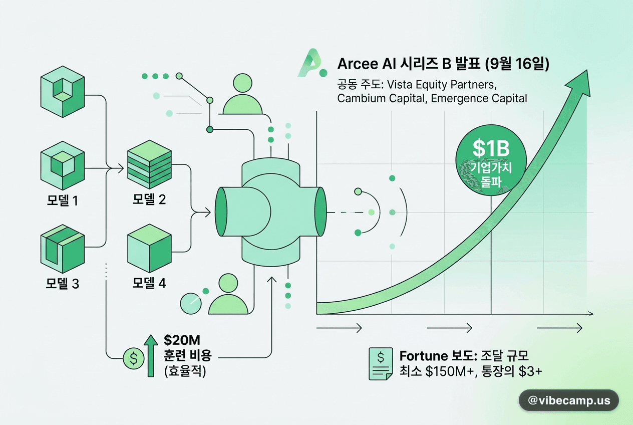 모델 4종 훈련에 $20M, 기업가치 $1B 돌파