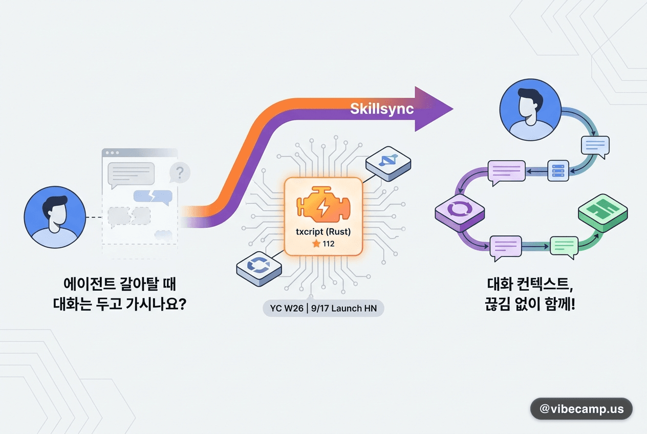 에이전트 갈아탈 때 대화는 두고 가시나요