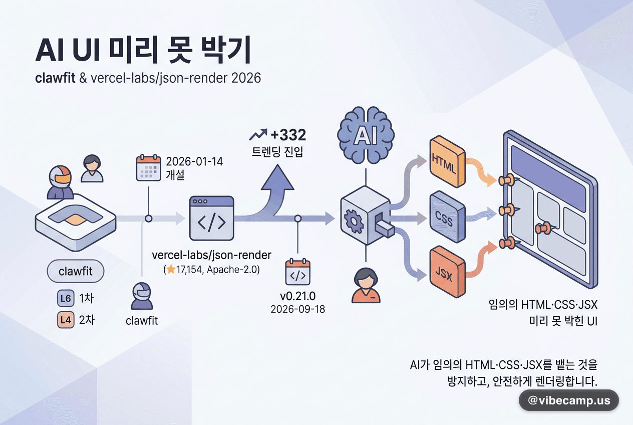 AI가 만들 수 있는 UI를 미리 못 박습니다