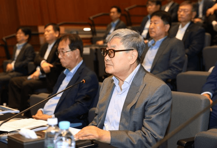 DB그룹 'AI 추진전략 보고대회'에 참석한 그룹 경영진