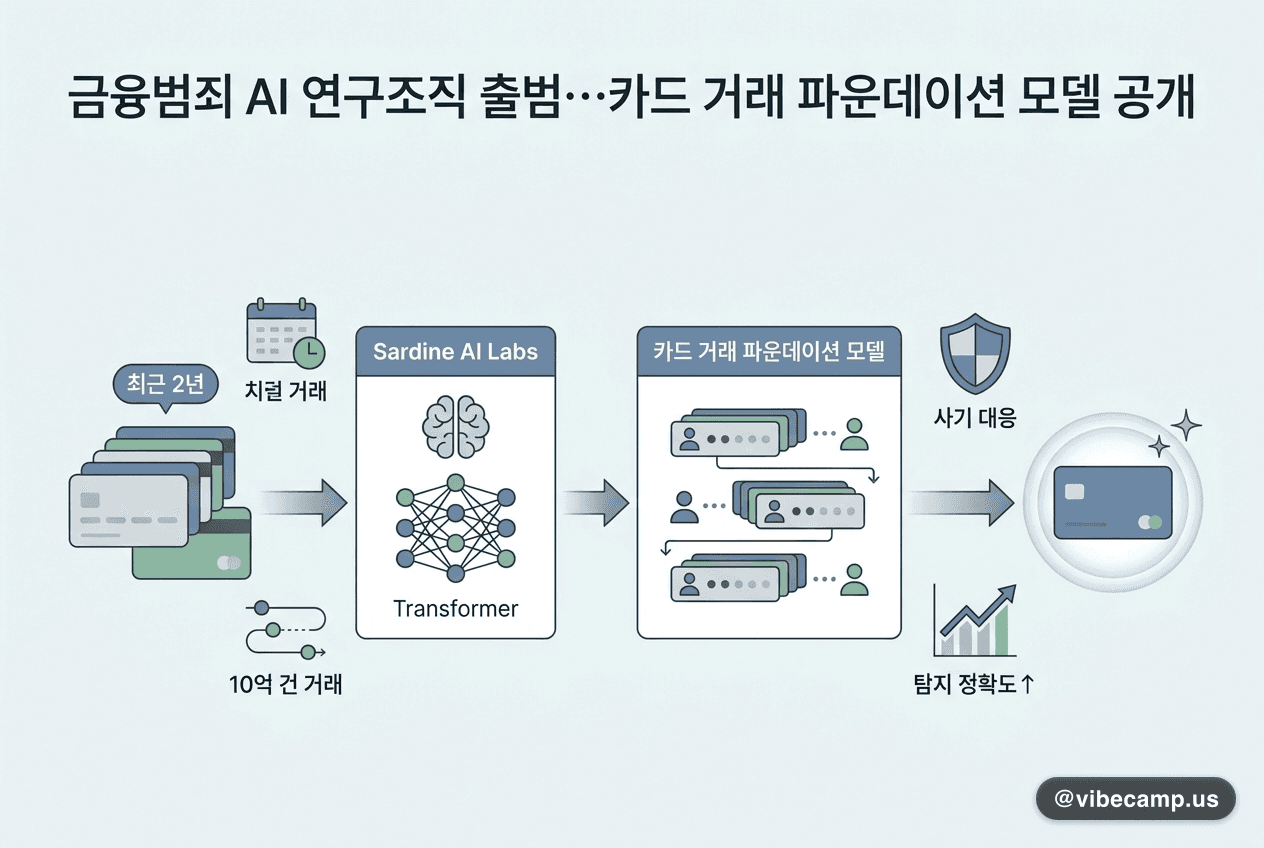Sardine, 금융범죄 AI 연구조직 출범…카드 거래 파운데이션 모델 공개