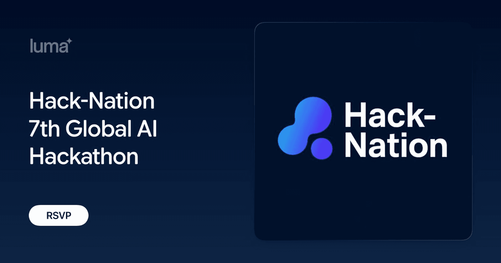 Hack-Nation 7th Global AI Hackathon 행사 안내 카드