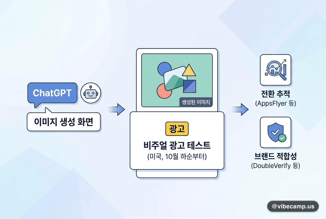 OpenAI, ChatGPT 이미지 생성에 비주얼 광고 테스트 착수