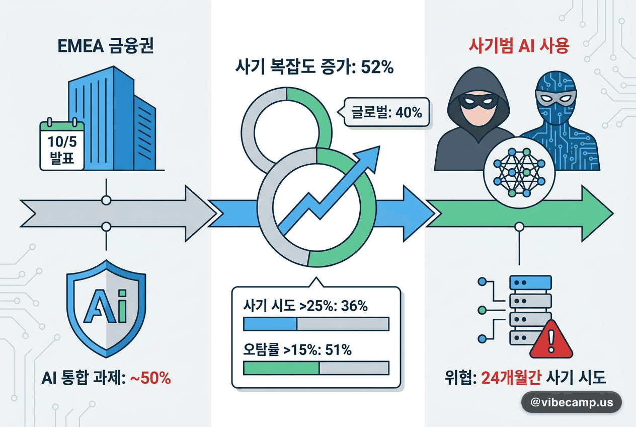 FICO 조사: 사기범도 같은 AI를 쓴다, EMEA 금융권 대응 실태