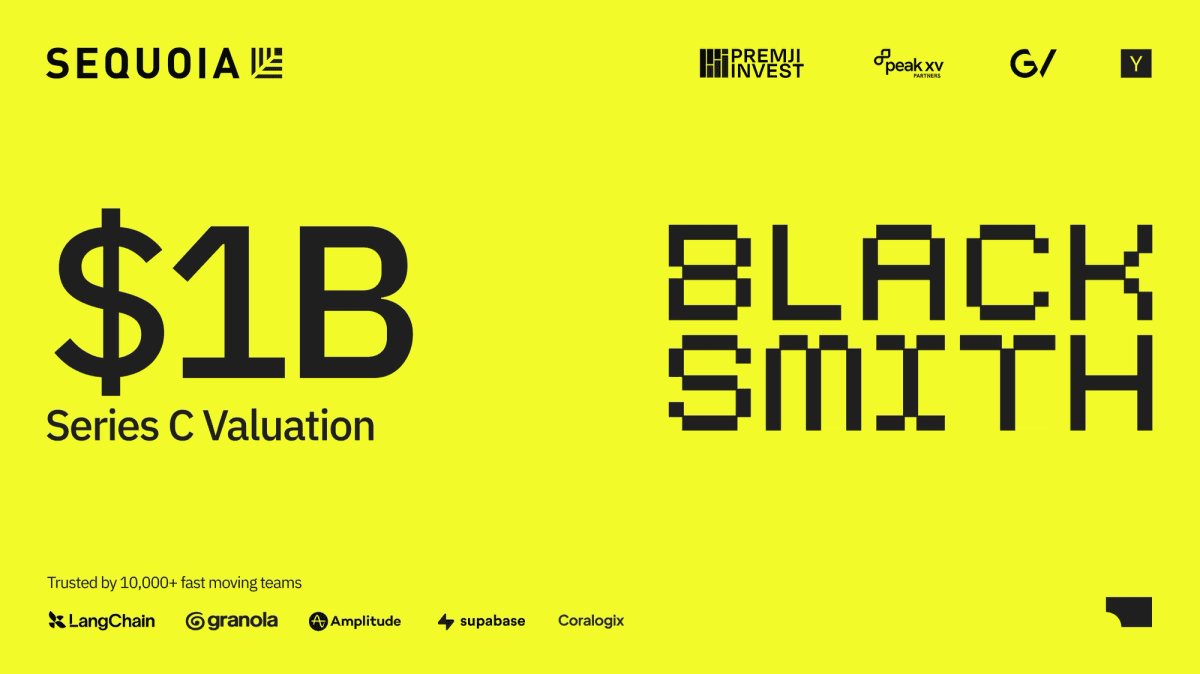 Blacksmith 6,600만 달러 시리즈C 투자 유치 발표 이미지