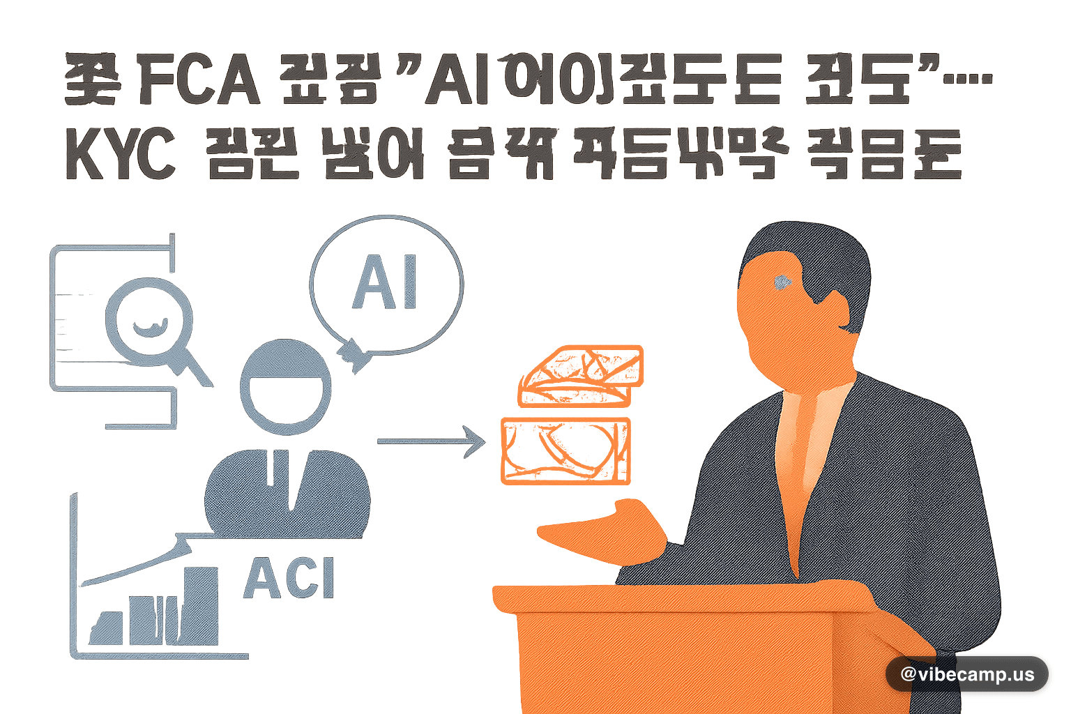英 FCA 청장 "AI 에이전트로 감독"…KYC 점검 넘어 실제 자금세탁 적발로