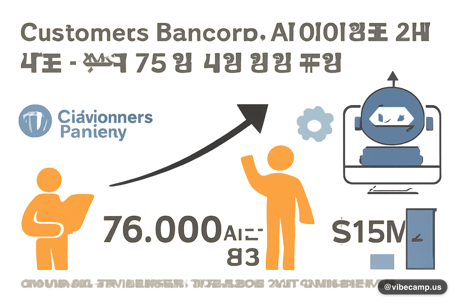 Customers Bancorp, AI 에이전트 2배 배포…누적 7.6만 시간 절감 '추정'